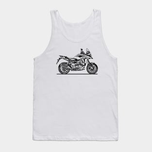 VFR800X Motorcycle Sketch Art Tank Top